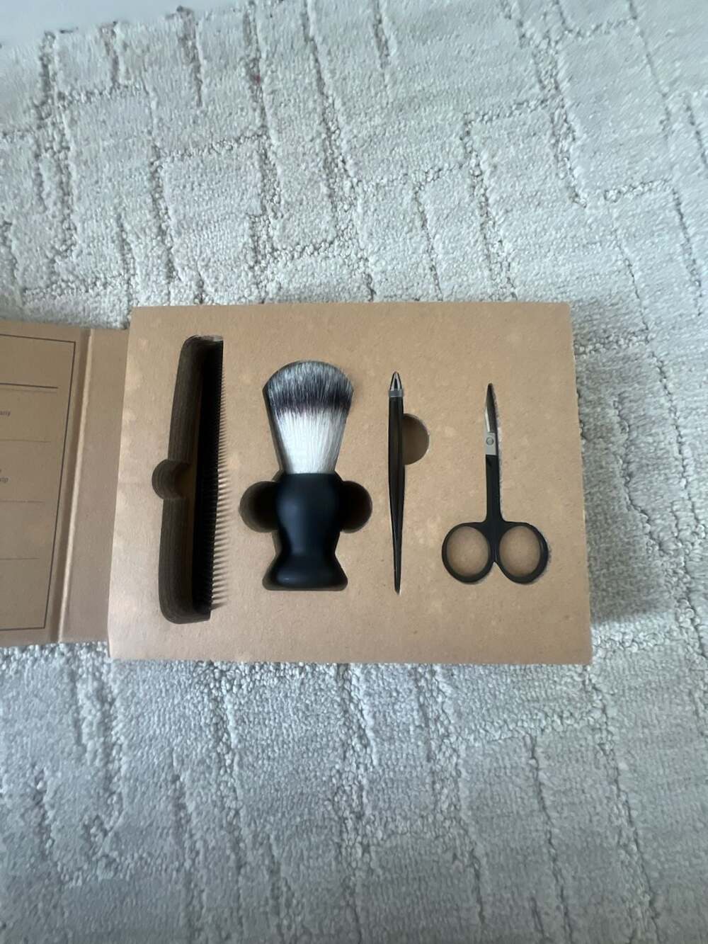 Santa Barbara Design Studio Mr. Perfect Grooming Set Book Box